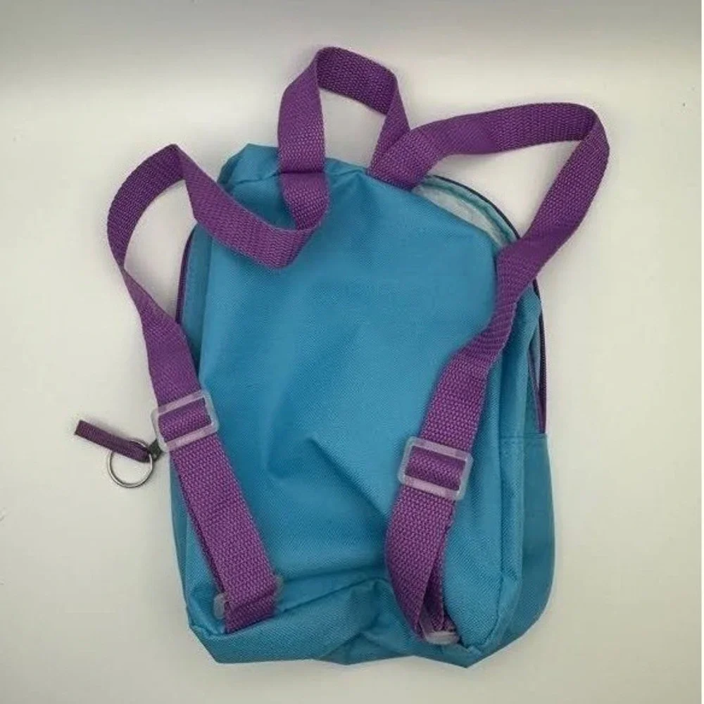 Disney Frozen 2 Anna Elsa Mini Backpack Teal Purple Toddler Kids School Bag